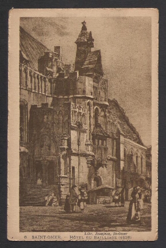 Saint-Omer : Hôtel du bailliage (1828) [sic]