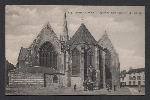 Saint-Omer : Eglise du Saint-Sépulcre - Le Calvaire