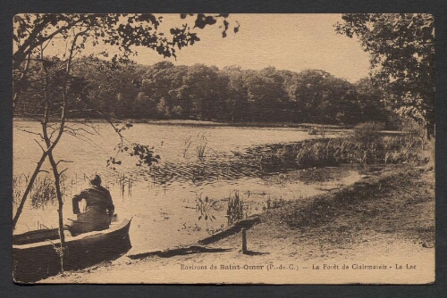 Environs de Saint-Omer (P.-de-C.) : Forêt de Clairmarais - Le Lac
