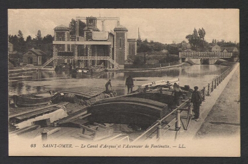 Saint-Omer : Le Canal d'Arques et l'Ascenseur de Fontinette