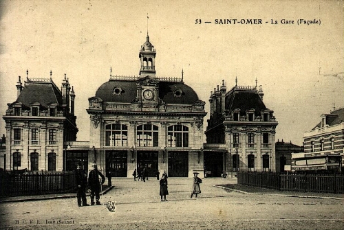 Saint-Omer - La Gare (Façade)