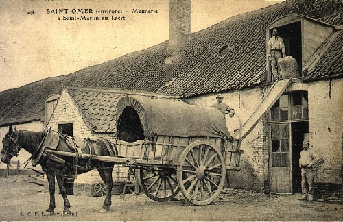 Saint-Omer (environs) - Meunerie à Saint-Martin-au-Laërt