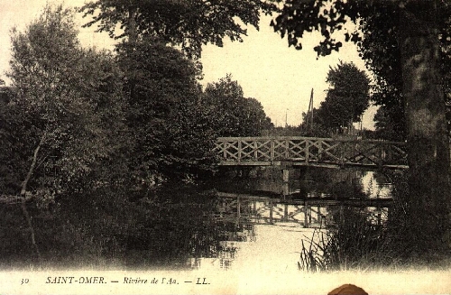 Saint-Omer. - Rivière de l'Aa