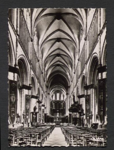 St-Omer (P.-de-C.) : Intérieur de la Cathédrale
