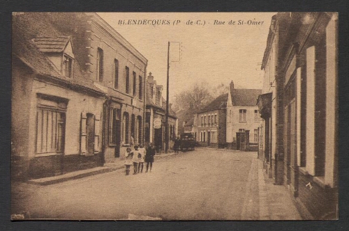 Blendecques (P.-de-C.) : Rue de St-Omer