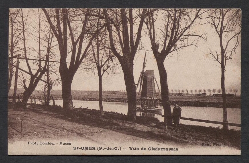St-Omer (P.-de-C.) : Vue de Clairmarais