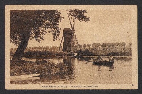 Saint-Omer (P.-de-C.) : Le Moulin de la Grande Mer