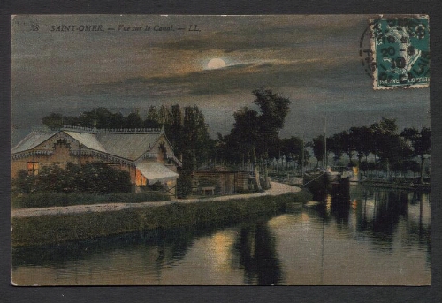 Saint-Omer : Vue sur le Canal