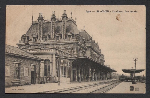 St-Omer : La Gare - Les Quais