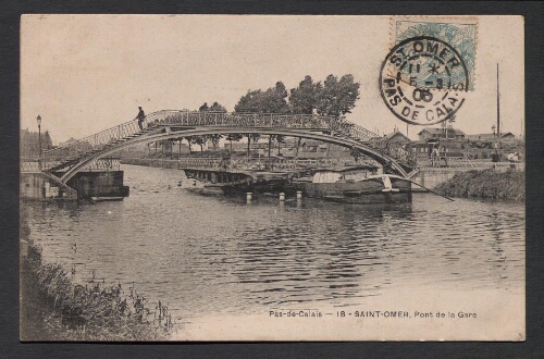 Pas-de-Calais : Saint-Omer - Pont de la Gare