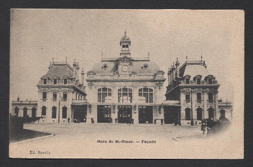 Gare de St-Omer : Façade