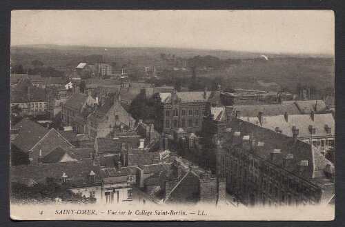 Saint-Omer : Vue sur le Collège Saint-Bertin