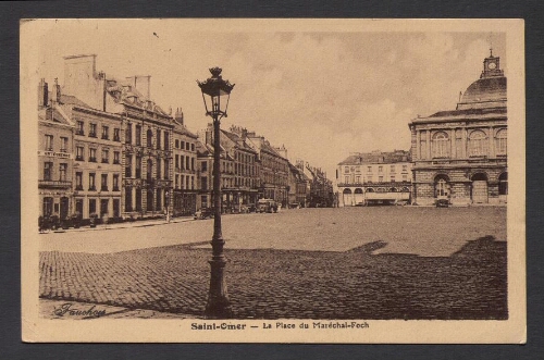 Saint-Omer : La Place du Maréchal-Foch