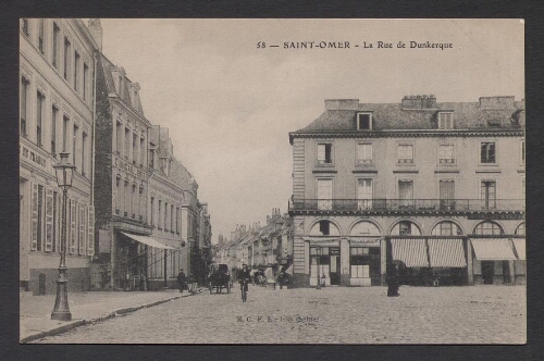 Saint-Omer : La Rue de Dunkerque