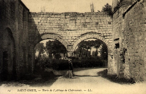 Saint-Omer. - Porte de l'Abbaye de Clairmarais