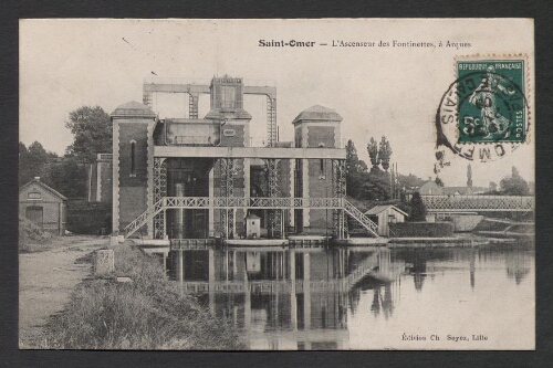Saint-Omer : L'Ascenseur des Fontinettes, à Arques