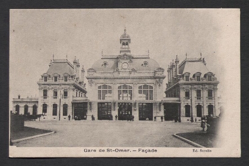 Gare de St-Omer : Façade