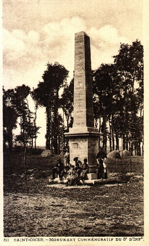 Saint-Omer. - Monument Commémoratif du 8e d'Infanterie