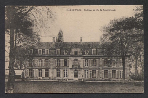 Salperwick : Château de M. de Coussemaker